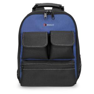 Wholesale Oxford Backpack Tool Bag Black Multi Pocket Tool Bag With Waist Bag from china suppliers
