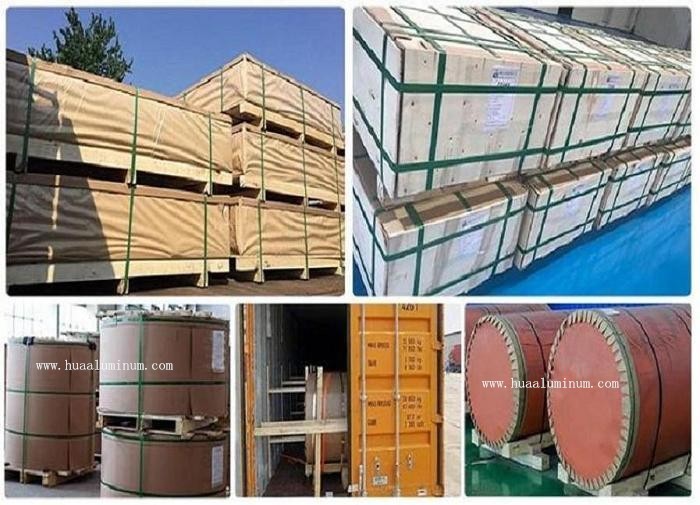 Brushed Surface 0.3mm Thickness Coated Aluminium Coil FDA Certification