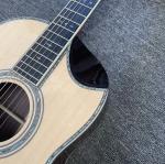 Custom OOO-45 AAAAA 5A Solid Wood Martin Style Cutaway Acoustic Guitar with