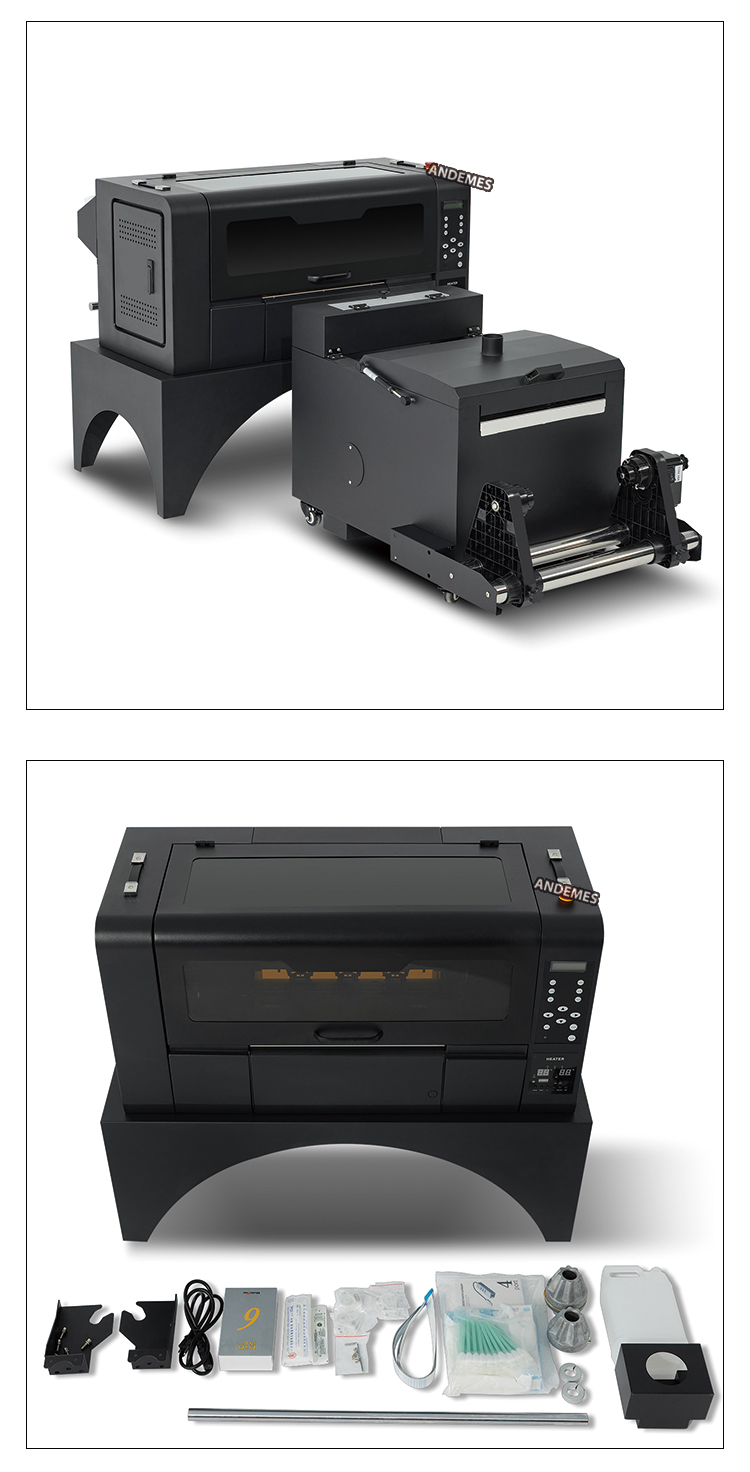 42cm Tshirt Transfer Dual Head Inkjet DTF Printer With Matte Film XP600/I1600 Head