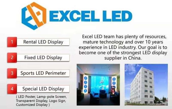 Pantalla Indoor LED Screen Hire 3.91mm Die Casting Aluminum Material