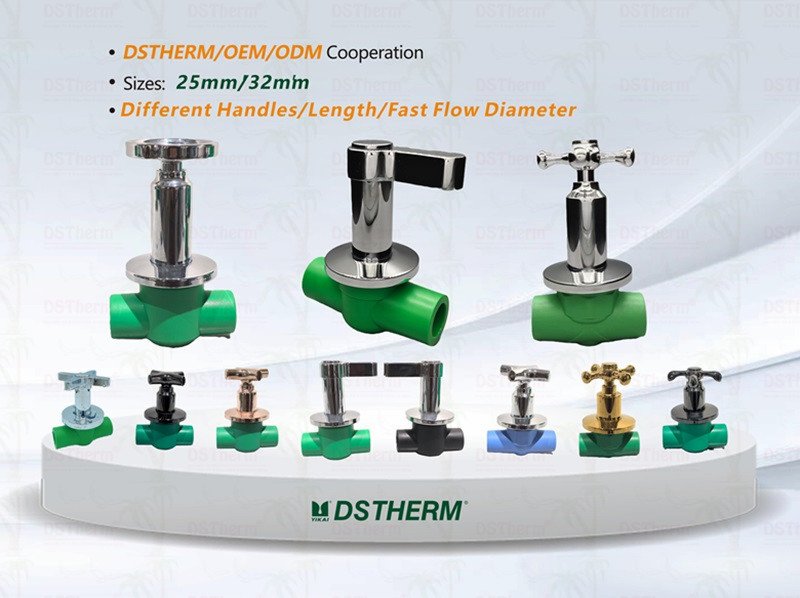Luxury Copper-Plastic PPR Ball Valve Corrosion Resistant High Pressure Level