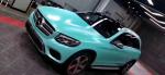 Metallic Tiffany Blue Matte Car Vinyl Wrap Swipeable Bubble Free