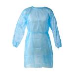 120*140cm SMS Disposable Isolation Gown Blue/Yellow Color Disposable Medical