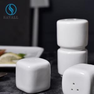 Wholesale White Ceramic Salt And Pepper Shakers from china suppliers