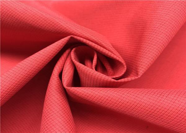 100% P Two Tone Look Cationic Soft Water Repellent Fabric For Outdoor Sports