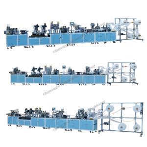 China 0.8Mpa Fish Shaped Mask Making Machine , 40pcs/min Mask Making Equipment on sale