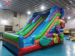 Wholesale Commercial Inflatable Slide Colorful Candy Inflatable Dry Slides Outdoor from china suppliers