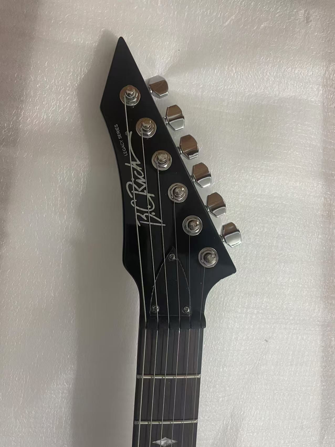 Custom B.C Rich Solid Printed Pattern Hydrographics Transfer Printing Rare Electric Guitar