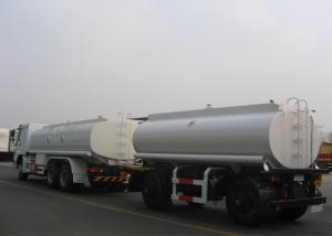 Wholesale 18000L Carbon Steel Drawbar Liquid Tank Truck , 2 Axles Diesel Fuel Delivery Trucks from china suppliers