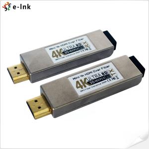 Wholesale 10GHz 4K x 2K 30fps Mini Hdmi Over Fiber Optic Extender Converter up to 300m from china suppliers
