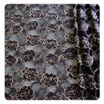 Eco-Friendly Brushed Lace Fabric Yellow