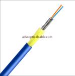 GJSFJV Armored Fiber Optic Cable With 900um Tight Buffed OM1 OM2 OM3 Fiber