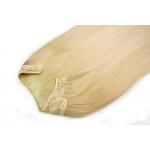 Brazilian Virgin Human Hair One Piece Halo Flip In Hair Extension #613 Blonde