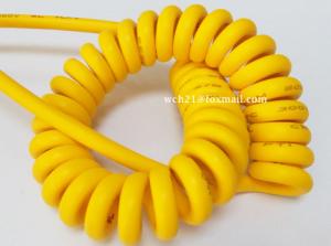 Wholesale UL20233 TPU Cabinet Control Curly Spiral Cord from china suppliers
