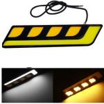 Two Color BMW Led Daytime Running Lights Aluminium Emergency Warning Strip Lamp