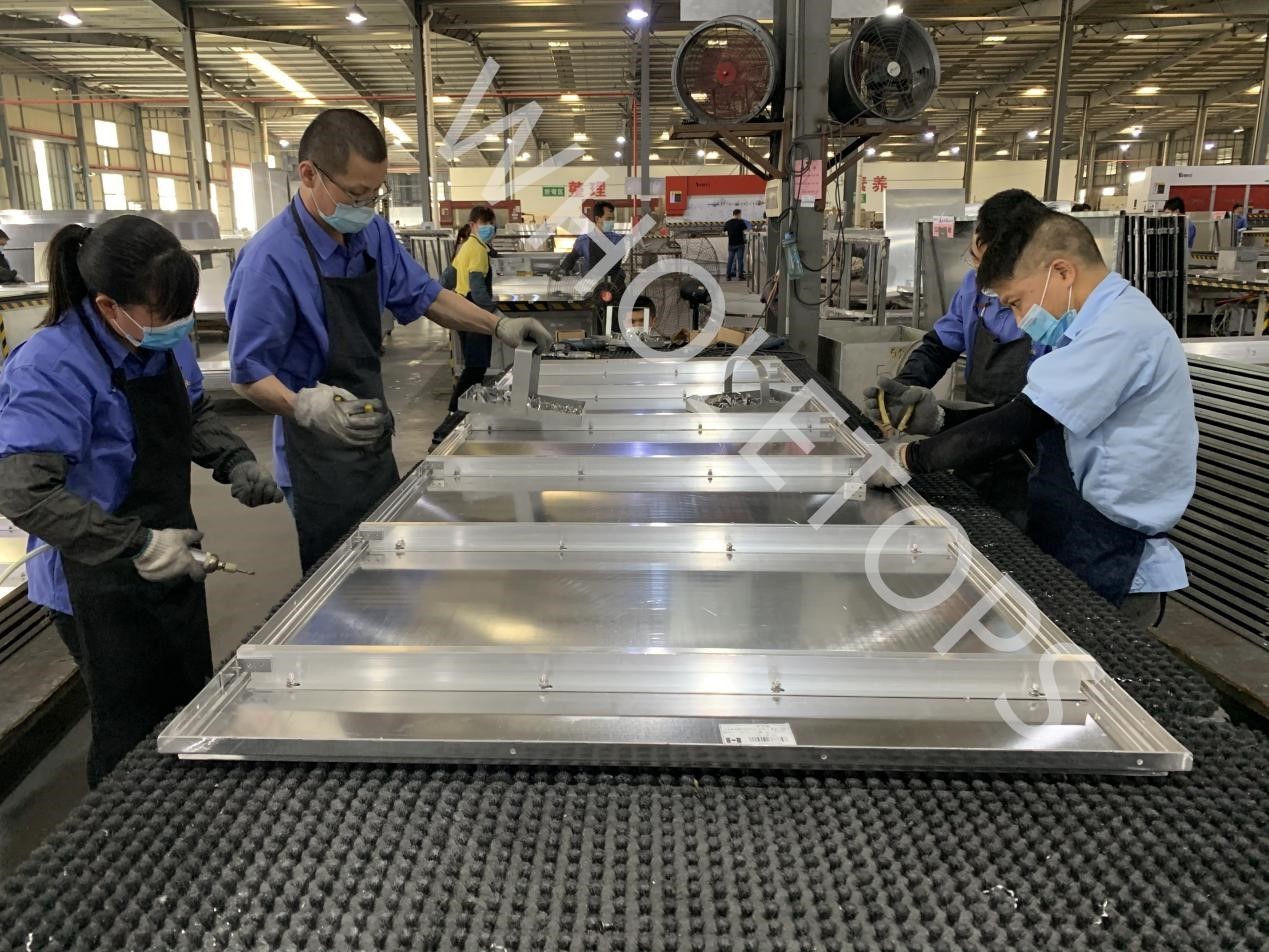 Non Toxic Curved Aluminum Panels With Profile Stiffeners Office Building Balustrade Decorative Cover