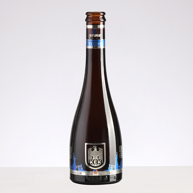 Base Material Glass Beer Beverage Bottle 250ml 330ml 500ml 650ml 1 Liter Brown Amber