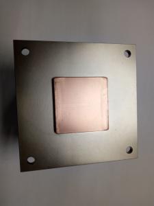 Wholesale 150w Customized Copper Heat Pipe With Aluminum Fin Heat Sink Silver Color from china suppliers