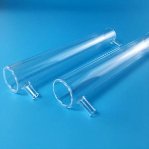 Wholesale 60mm Diameter Double Layer Quartz Glass Tube Fused from china suppliers