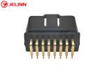 OBD2 OBDII J1962 Male Connector Plug 16 Pin With Right Angle 90 Degree Pins Gold