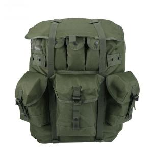 Wholesale Iron Frame Olive Green Tactical Backpack For Outdoor Camping from china suppliers