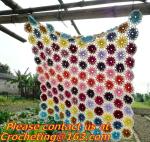 Crochet Afghan Throw Blanket Handmade, table cover, handmade crochet, blanket,