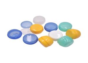 Wholesale Colorful Beauty Cream Biodegradable Plastic Jars Food Grade For Cosmetics from china suppliers