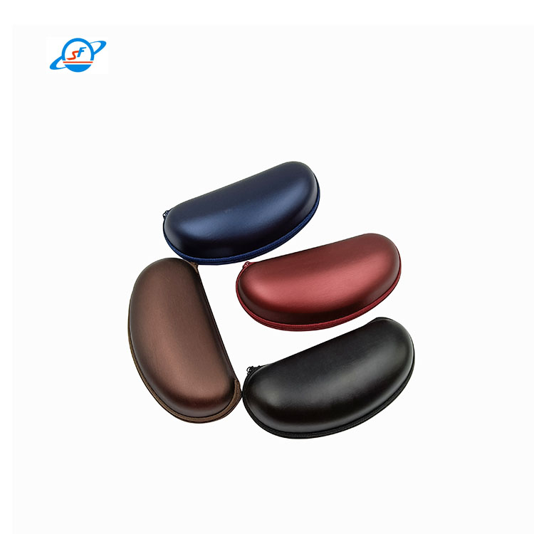 Portable Sunglasses Packaging Case Zipper Eyeglass Case Anti Pressure