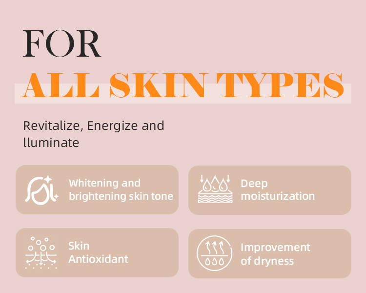 OEM Private Label Hyaluronic Acid Facial Toner Moisturizing Brightening Anti-Wrinkle for Dark Skin Whitening Feature