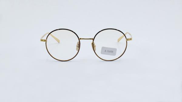 Fashion retro round eyewear frame for Women girls Daily school business with