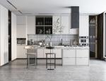 Modern Antique Kitchen Cabinet Sets Customized Color Plywood Lacquer