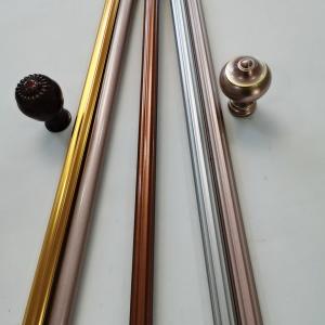 Wholesale 22 Inch 0.4mm 6.7 Metre Wrought Iron Curtain Rods from china suppliers