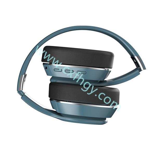 Cxfhgy HiFi Headphones Wireless Bluetooth 5.0 Foldable Support TF Card/FM Radio/Bluetooth AUX Mode Stereo Headset With M