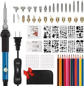 Wholesale 102PCS 900M Soldering Tips 60W 14cm Length Wood Burner Tools from china suppliers
