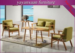 Wholesale Table And Chairs With Green Fabric In Chinese Manufacturer For Supply (YW-2130) from china suppliers