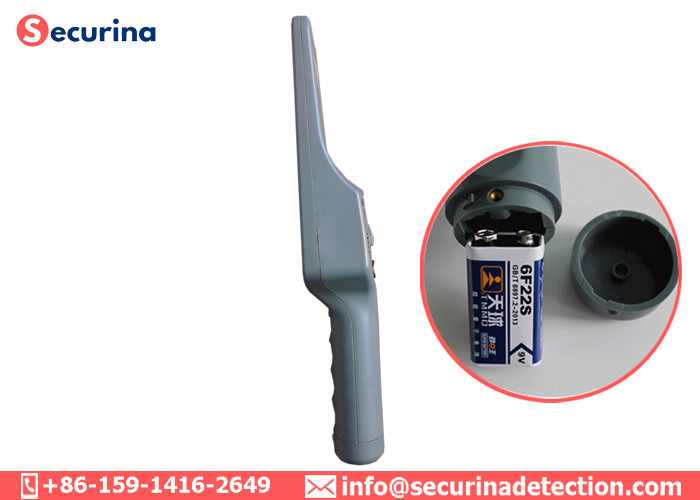 Full Body Scanner Hand Held Security Detector Non Ferrous ABS Plastic Material
