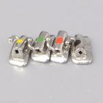 Bondable Dental Teeth Braces Non Convertible Type With Laser Mark