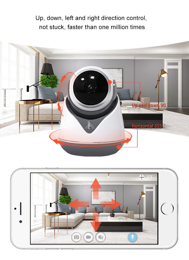 128G Wifi Internet 5V 2A 2MP 1080P Digital Infrared Camera