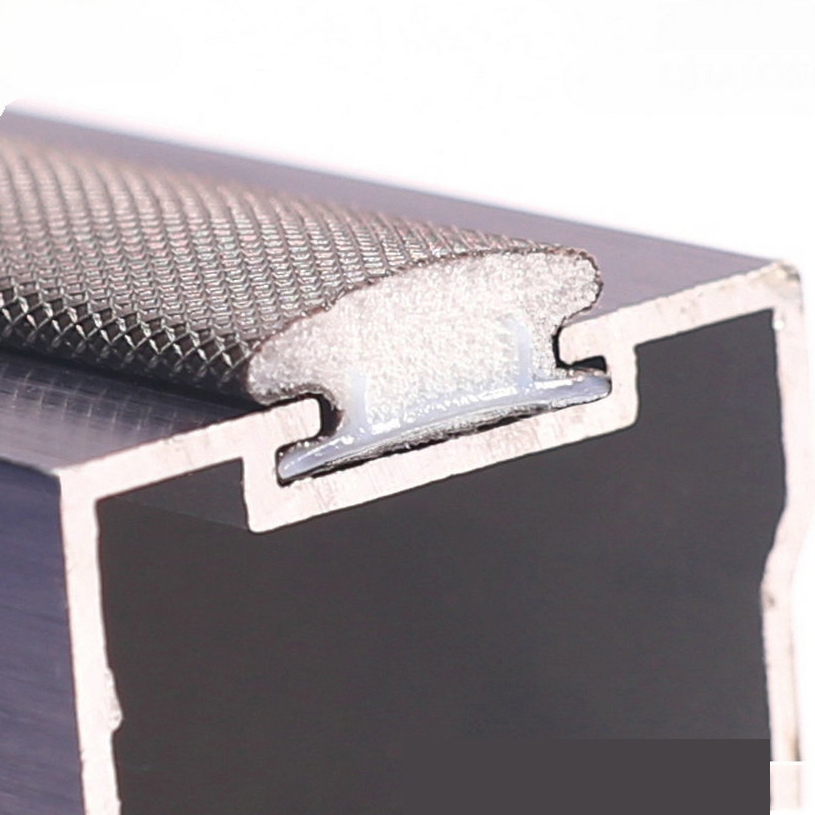 PU PE PP Skeleton Door Seal Strip for Wood Door Frame Functioning as Sound Insulation