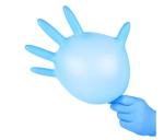 Disposable Nitrile Coated Medical Examination Gloves