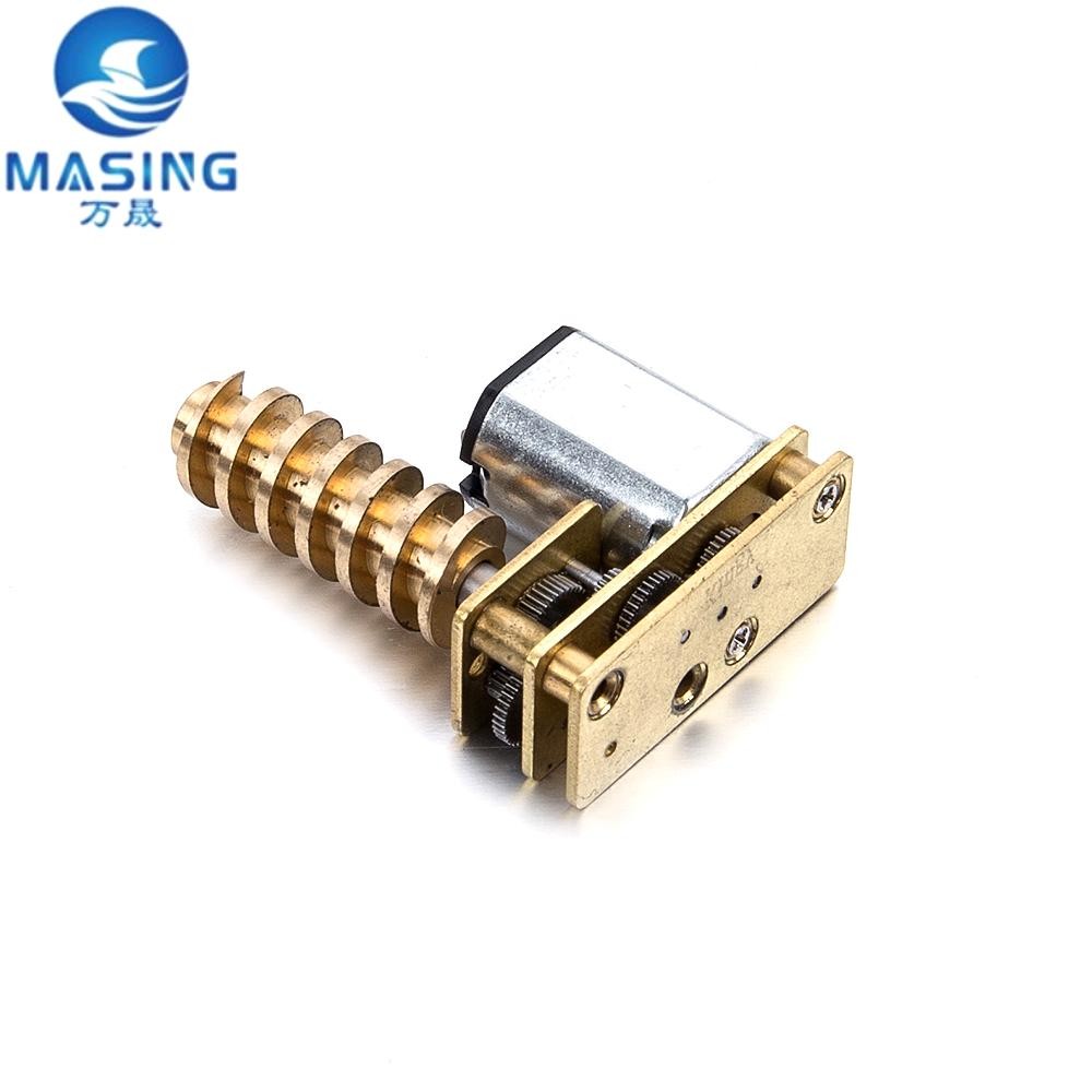 Variable Speed 12mm Small DC Gear Motor Spur Gearbox N20 N30 Micro Worm Gear Motor