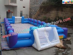 Wholesale Commercial grade 0.55mm PVC tarpaulin Football Inflatable Sports Games for Rent, re-sale from china suppliers