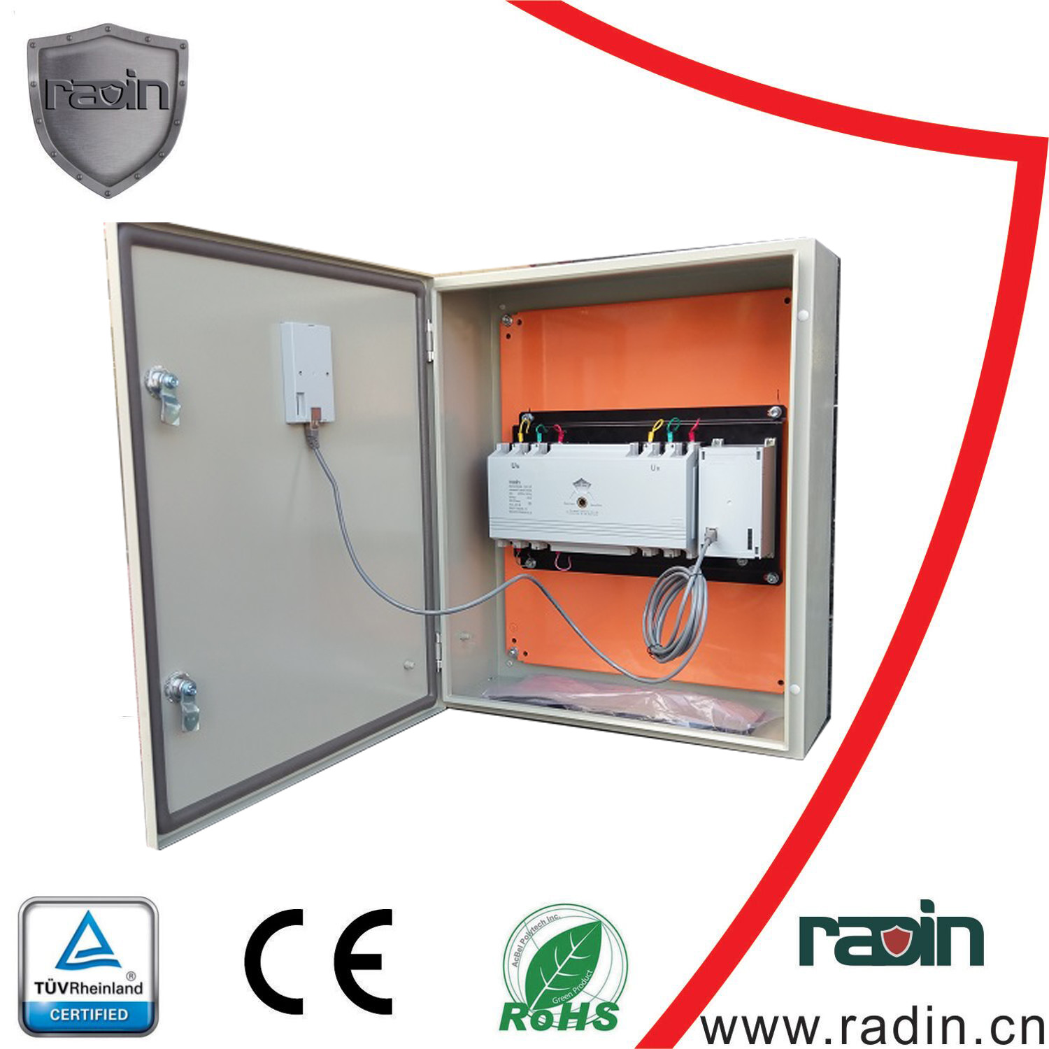 Back Up Generator ATS Control Panel Load Low Power Consumption High Security