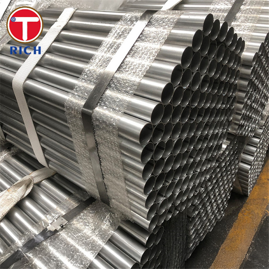 DIN 17178 St35.8 Welded Round Circular Fine Grain Steel Tubes For Special Requirements