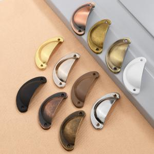 Wholesale Metal Kitchen Drawer Cabinet Door Handle Shellantique Brass Door Cabinet Knobs RCW-26986 from china suppliers