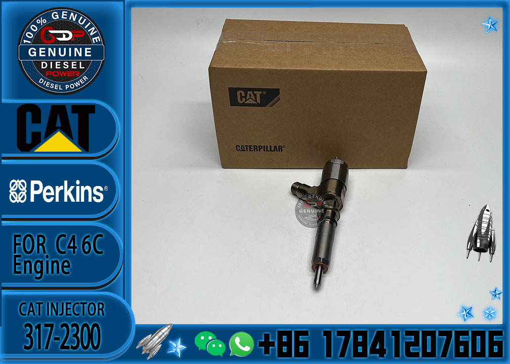 original 321D 323D excavator C6.4 C6.6 engine injector 2645A717 fuel injector 3172300 317-2300