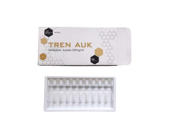 Water Needle Blister Tray Medicine Packaging Box With Plastic Ampoule Bottle