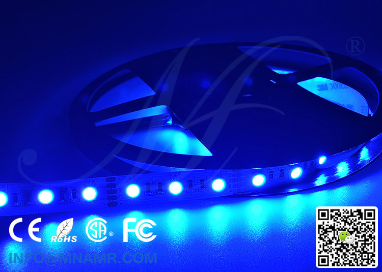 Wireless IR RF Wifi Remote Control LED Strip Lights 12V 24V 15watts Changeable Color RGB and Cold White Holiday Lighting