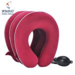 Air neck traction travel neck pillow inflatable cervical collar neck brace